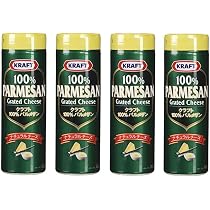 Amazon.co.jp: 【まとめ買い】クラフト 100%パルメザンチーズ 80g × 4
